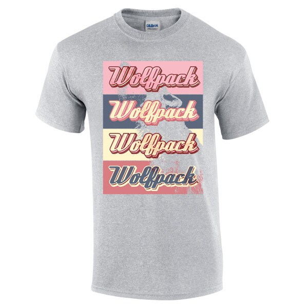 Tee - WolfpackRetroTypography